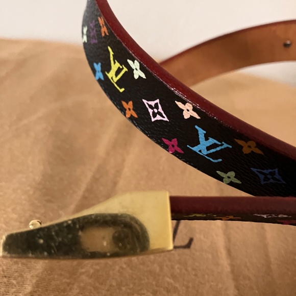 LV Black Murakami belt - Picture 4 of 11